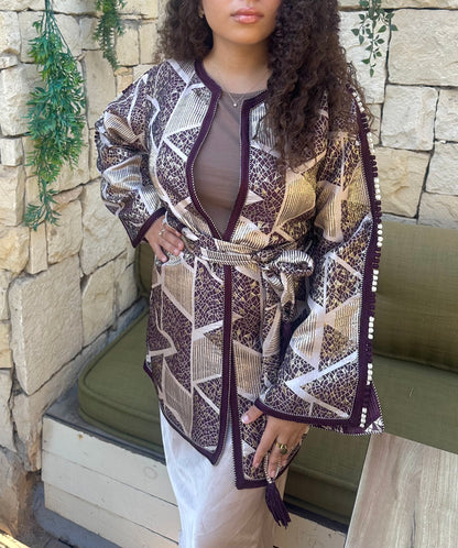 Kimono Brocard Prune