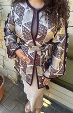 Kimono Brocard Prune