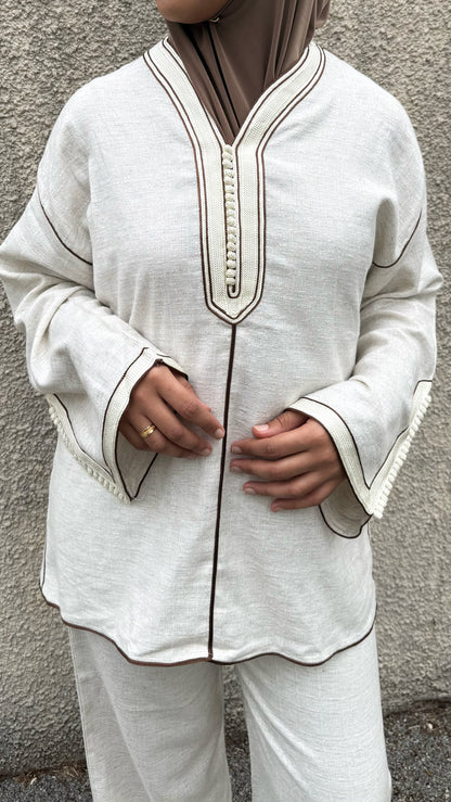 Linen Set Crème