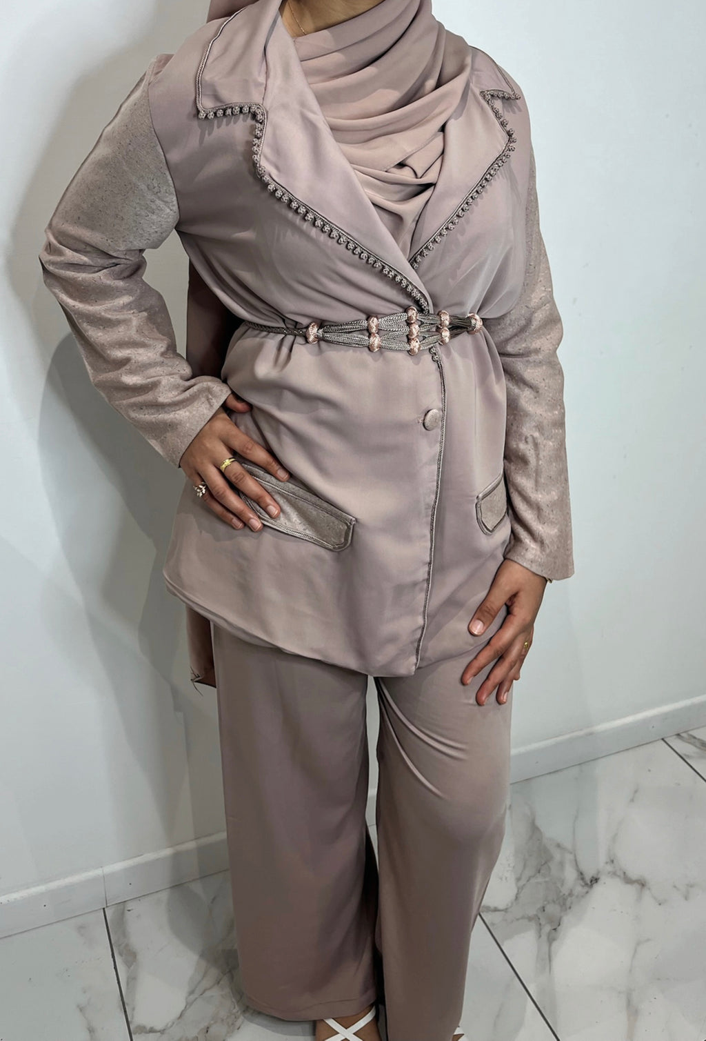 Tailleur Beldi Nude