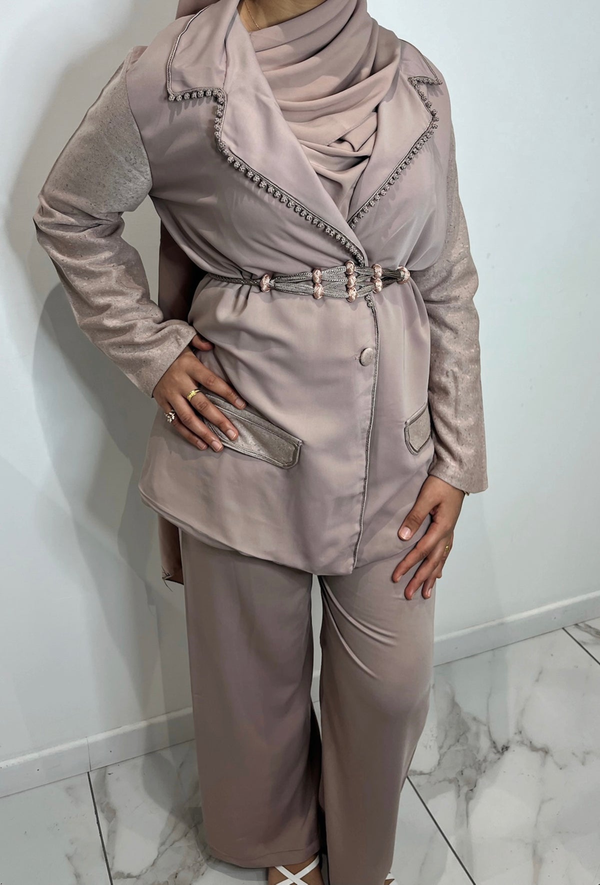 Tailleur Beldi Nude